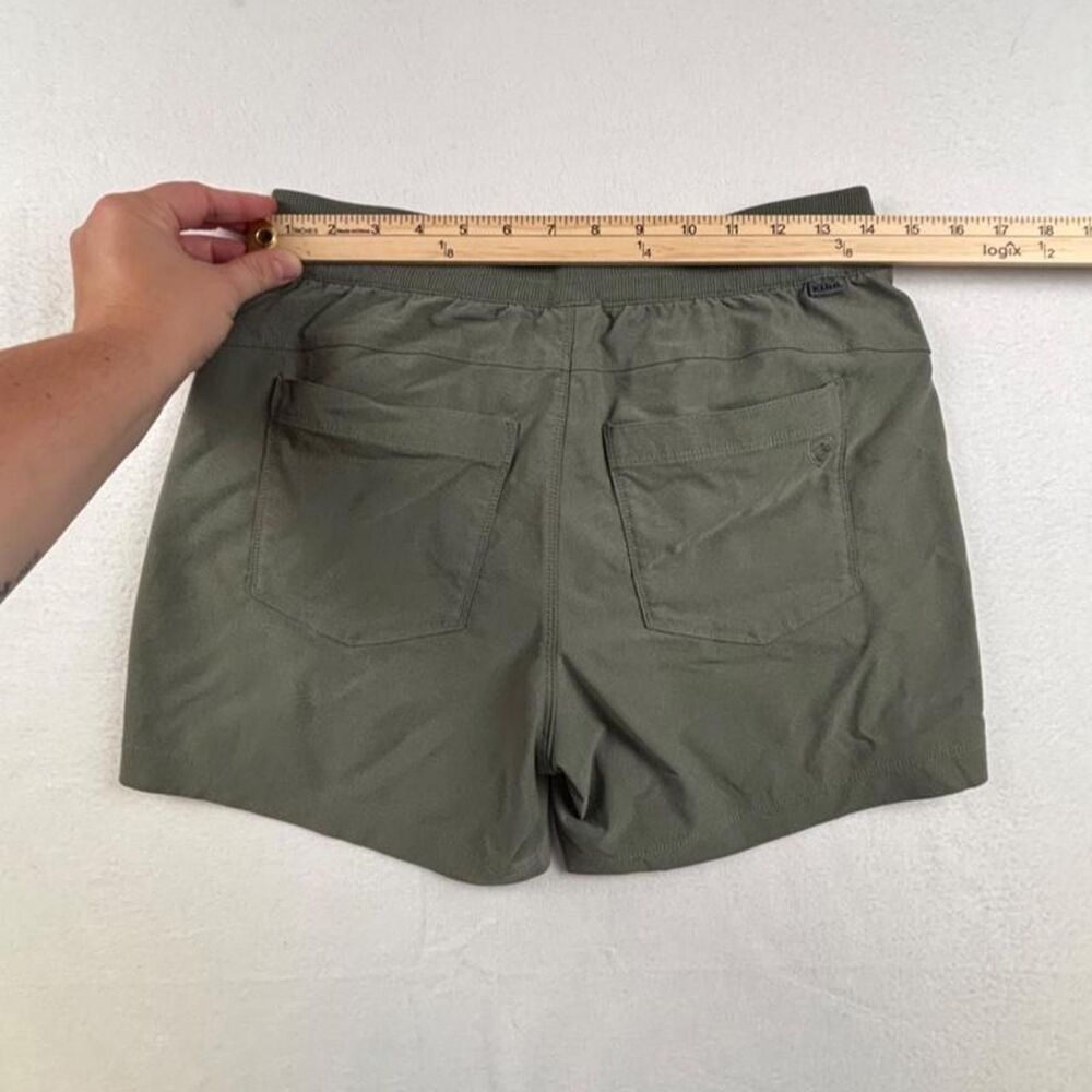 KÜHL Women's Olive Green Hiking Shorts Size Small Lightweight Outdoor Pull On - Picture 5 of 6
